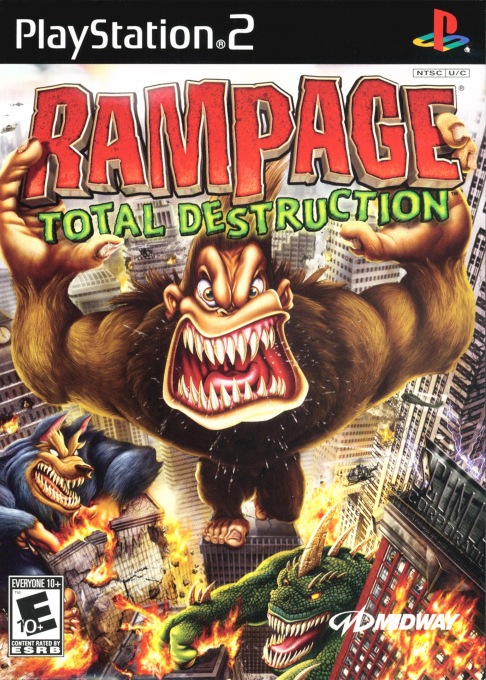 Rampage - Total Destruction box art