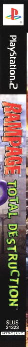 Rampage - Total Destruction — box-2D-side (US)