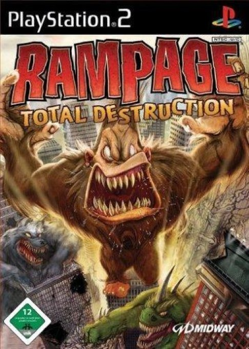 Rampage - Total Destruction — box-2D (DE)