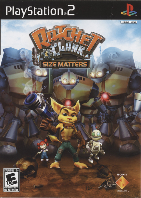 Ratchet And Clank - Size Matters box art