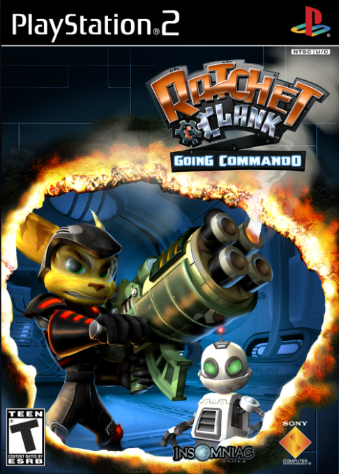 Ratchet And Clank 2 box art