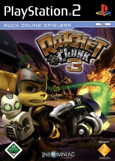 Ratchet And Clank 3 — box-2D (DE)