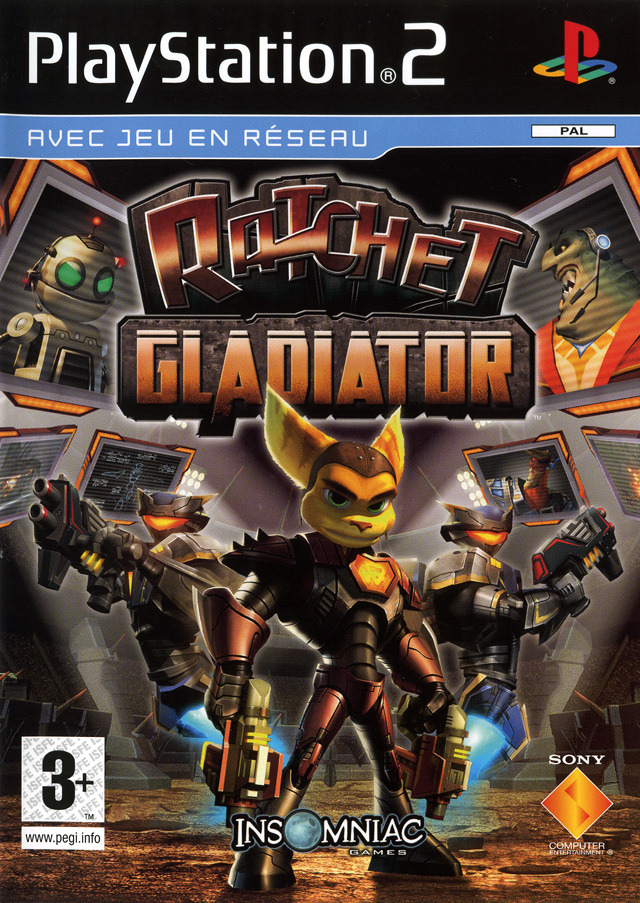Ratchet - Gladiator — box-2D (FR)