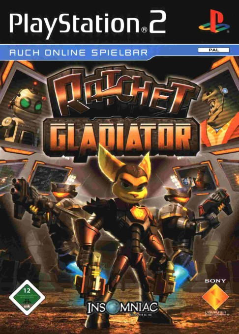 Ratchet - Gladiator — box-2D (DE)