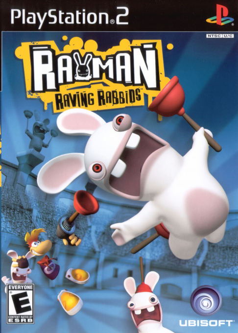 Rayman Contre Les Lapins Crétins box art