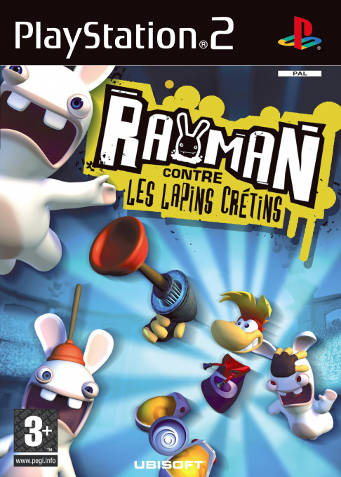 Rayman Contre Les Lapins Crétins — box-2D (FR)