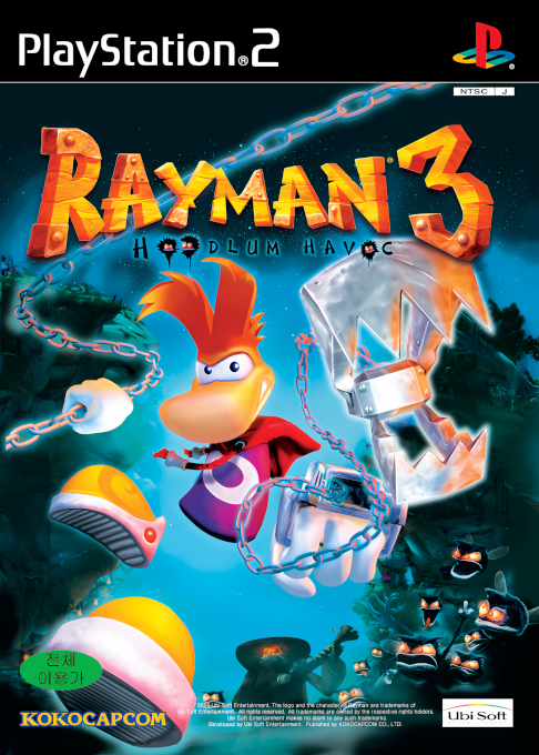 Rayman 3 - Hoodlum Havoc — box-2D (KR)