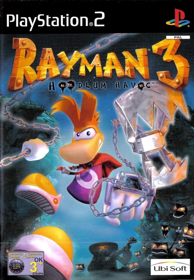 Rayman 3 - Hoodlum Havoc — box-2D (FR)