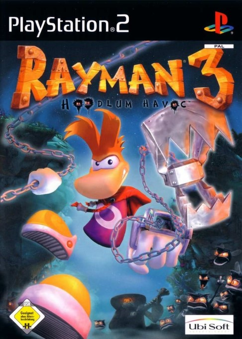 Rayman 3 - Hoodlum Havoc — box-2D (DE)