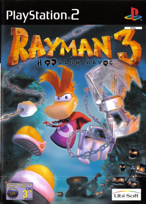 Rayman 3 - Hoodlum Havoc — box-2D (EU)