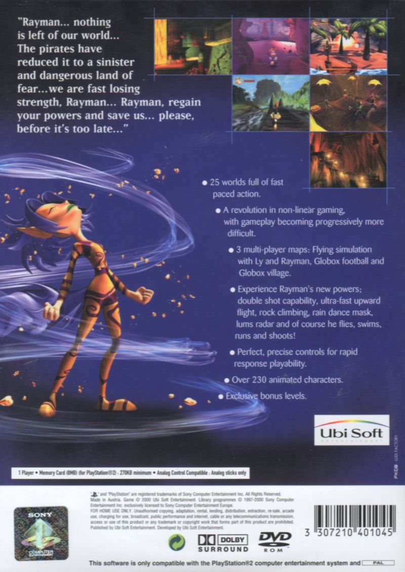Rayman Revolution — box-2D-back (EU)