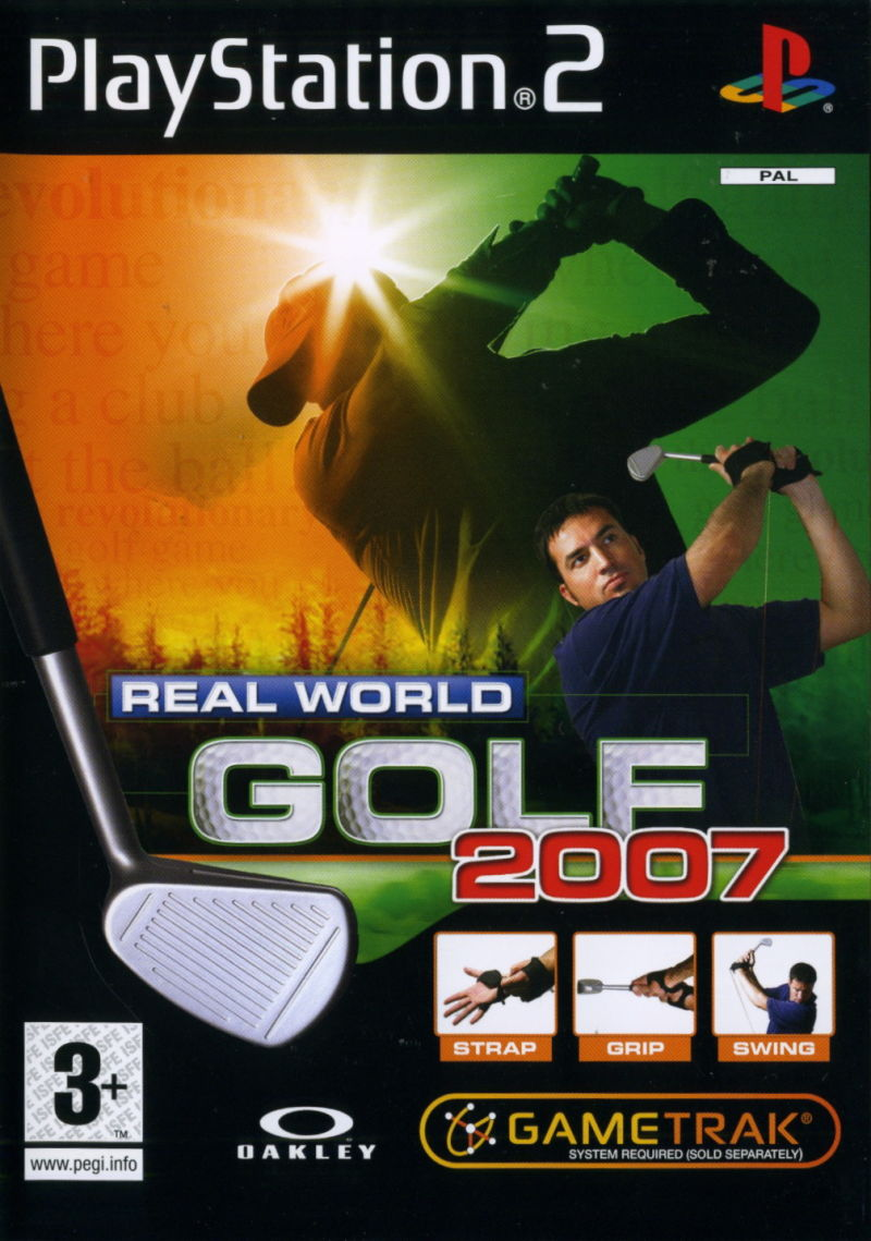 Real World Golf 2007 box art