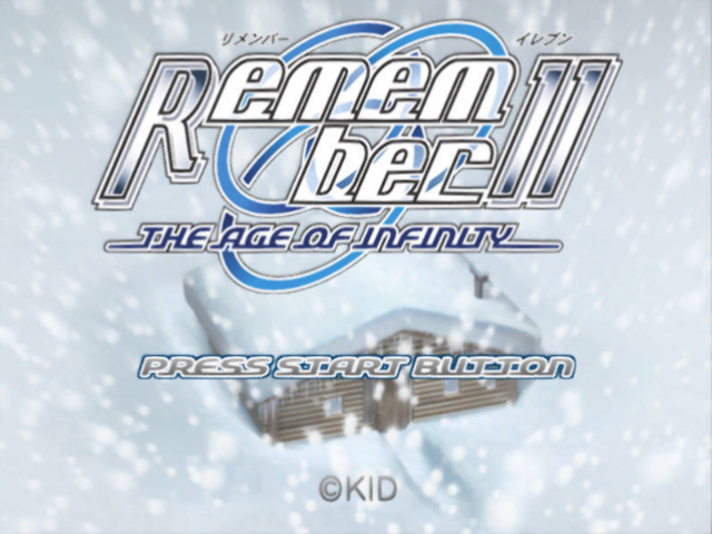 Remember 11 - The Age Of Infinity — sstitle (JP)
