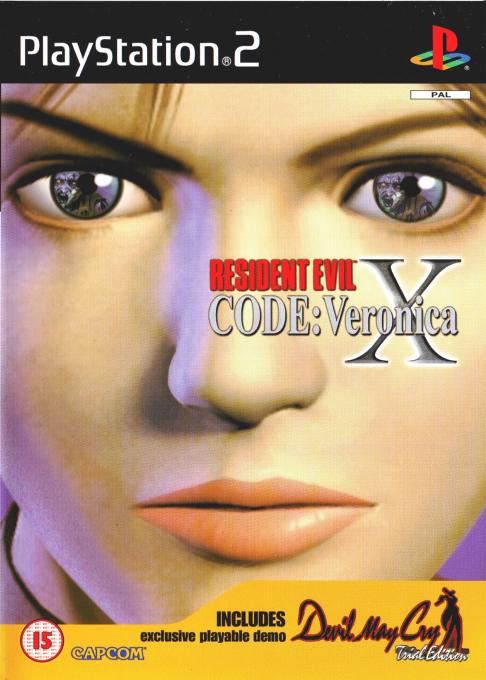 Resident Evil Code - Veronica X — box-2D (EU)