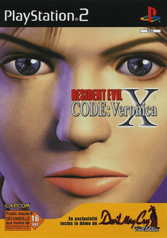 Resident Evil Code - Veronica X — box-2D (FR)