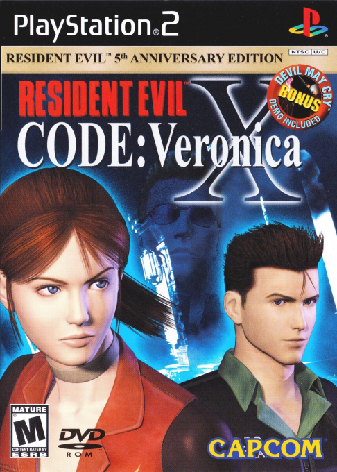 Resident Evil Code - Veronica X box art