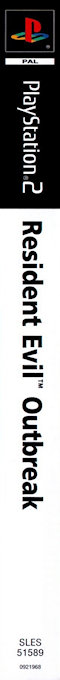 Resident Evil - Outbreak — box-2D-side (DE)