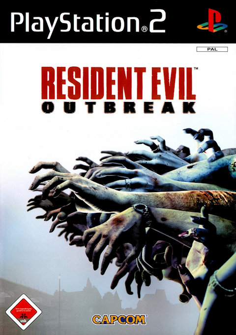 Resident Evil - Outbreak — box-2D (DE)