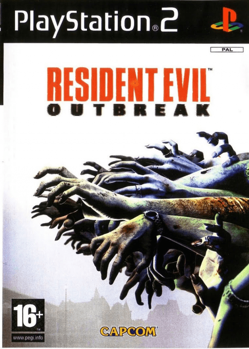 Resident Evil - Outbreak — box-2D (SP)