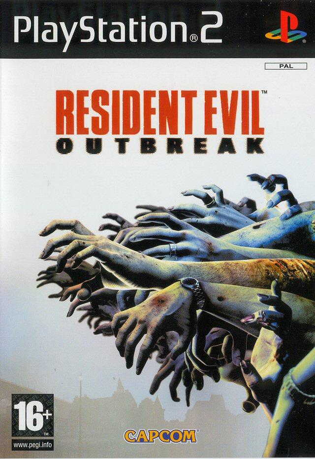 Resident Evil - Outbreak — box-2D (FR)