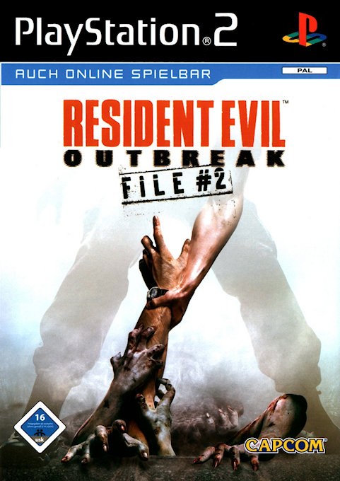 Resident Evil - Outbreak, File #2 — box-2D (DE)