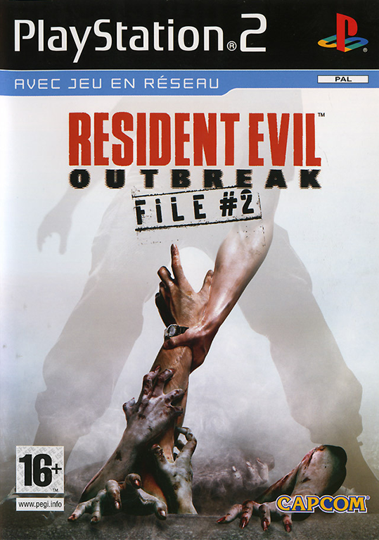 Resident Evil - Outbreak, File #2 — box-2D (FR)