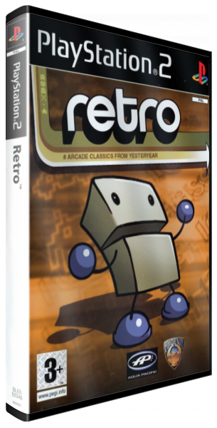 Retro Classics - 8 Arcade Classics From Yesteryears — box-3D (EU)