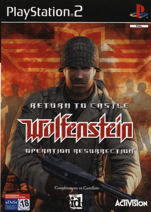 Return To Castle Wolfenstein - Operation Resurrection — box-2D (SP)