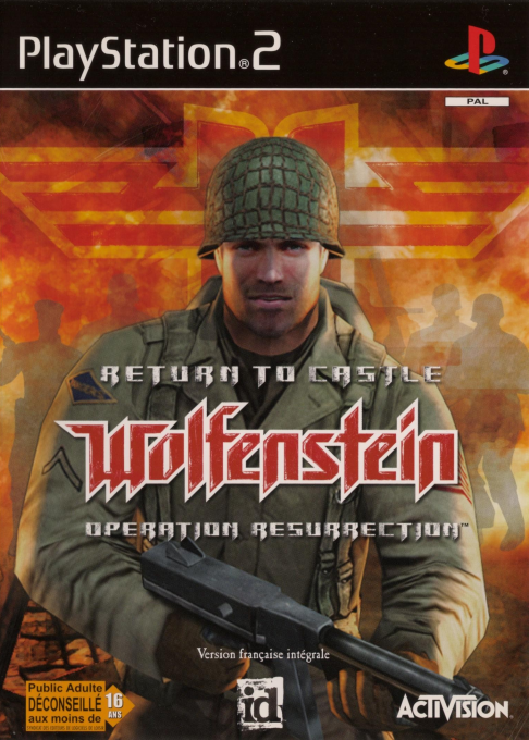 Return To Castle Wolfenstein - Operation Resurrection — box-2D (FR)