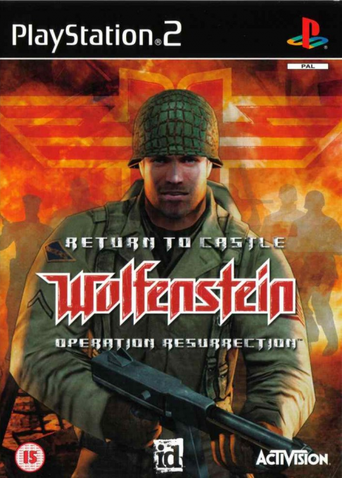 Return To Castle Wolfenstein - Operation Resurrection — box-2D (EU)
