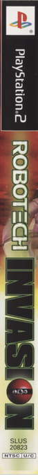 Robotech - Invasion — box-2D-side (US)