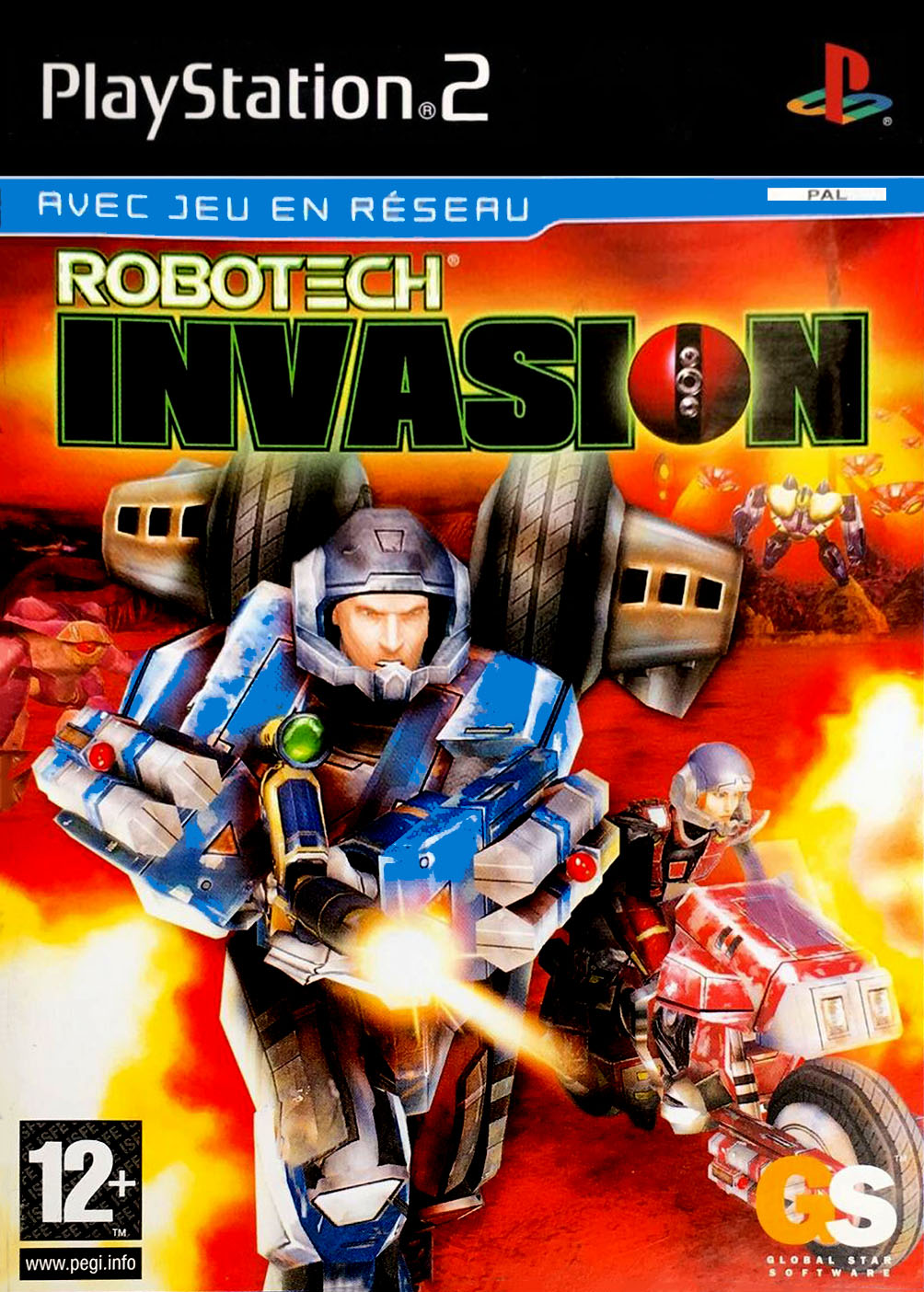 Robotech - Invasion — box-2D (FR)