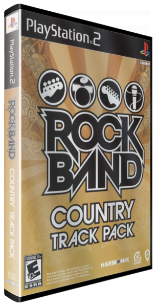 Rock Band - Country Track Pack — box-3D (US)