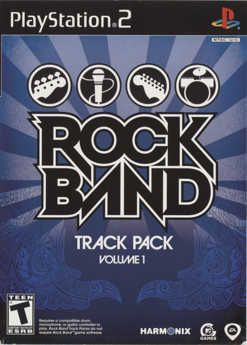 Rock Band Song Pack 1 box art