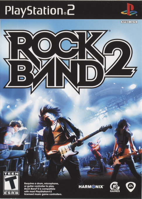 Rock Band 2 box art