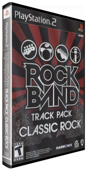 Rock Band - Classic Rock Track Pack — box-3D (US)