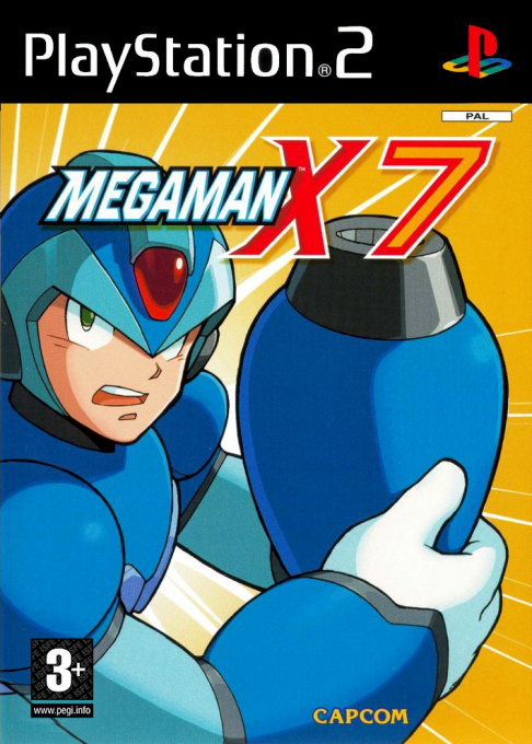 Mega Man X7 — box-2D (FR)