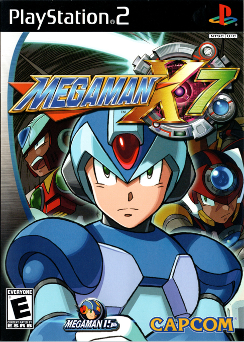 Mega Man X7 box art