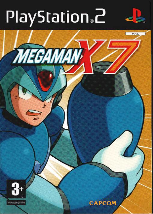 Mega Man X7 — box-2D (SP)