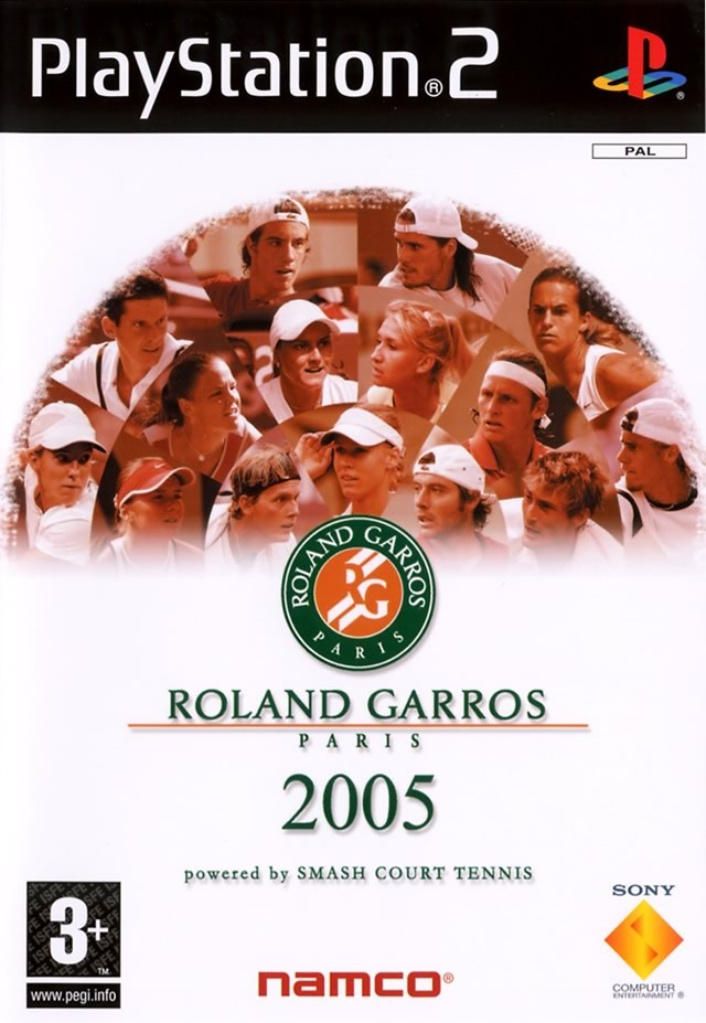 Roland Garros 2005 Powered By Smash Court Tennis — box-2D (FR)
