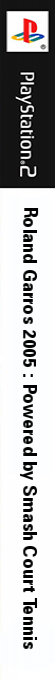 Roland Garros 2005 Powered By Smash Court Tennis — box-2D-side (EU)