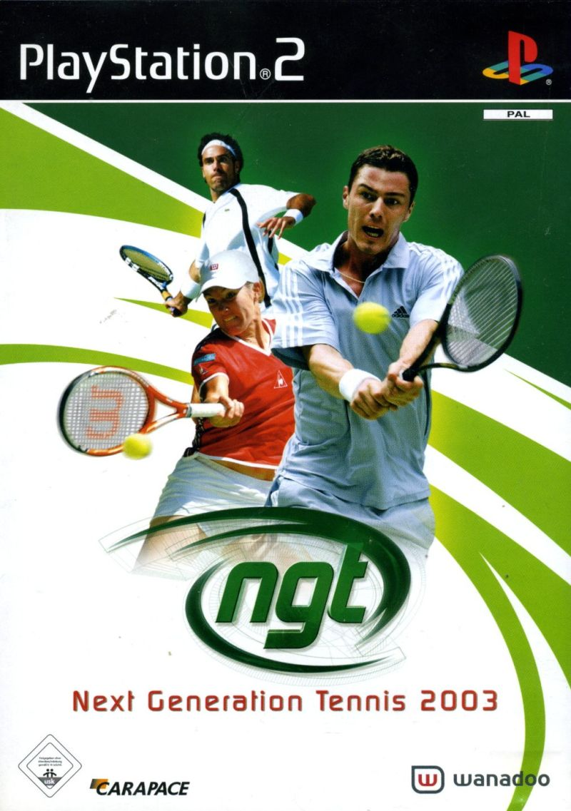 Next Generation Tennis 2003 box art