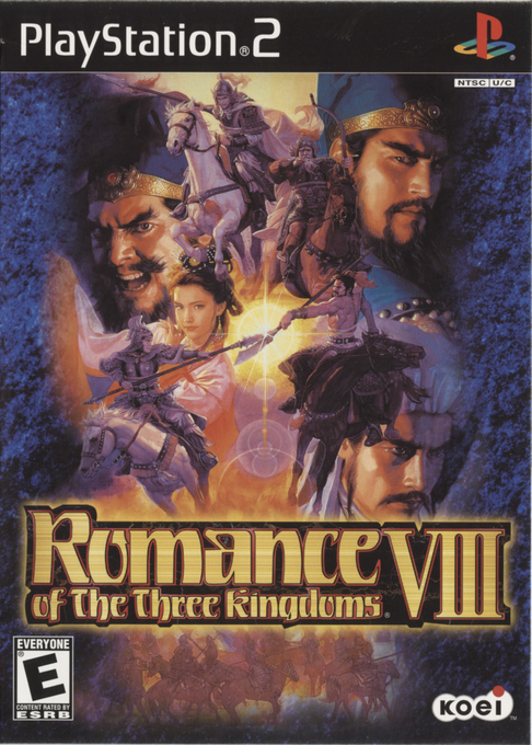 Romance Of The Three Kingdoms 8 box art