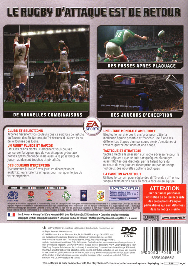 Rugby 06 — box-2D-back (FR)