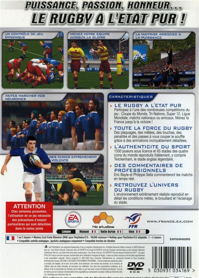 Rugby 2004 — box-2D-back (FR)