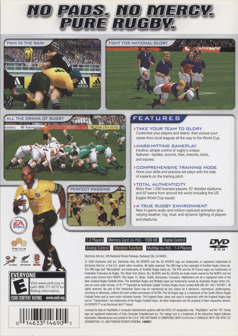Rugby 2004 — box-2D-back (US)