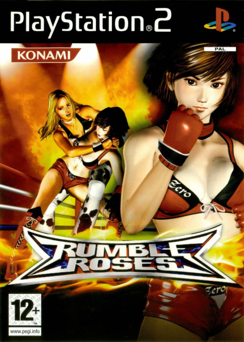 Rumble Roses — box-2D (SP)