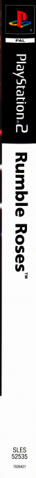 Rumble Roses — box-2D-side (DE)