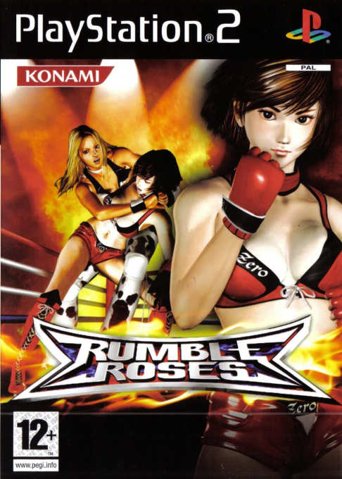 Rumble Roses — box-2D (EU)