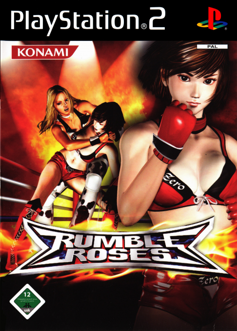 Rumble Roses — box-2D (DE)